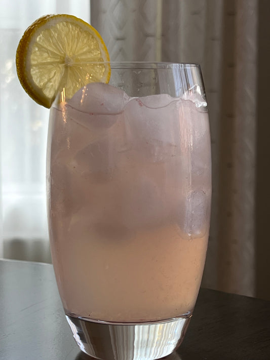 Add a pinch of Raspberry Salt to a glass of lemonade to enhance the flavor. Delicious!