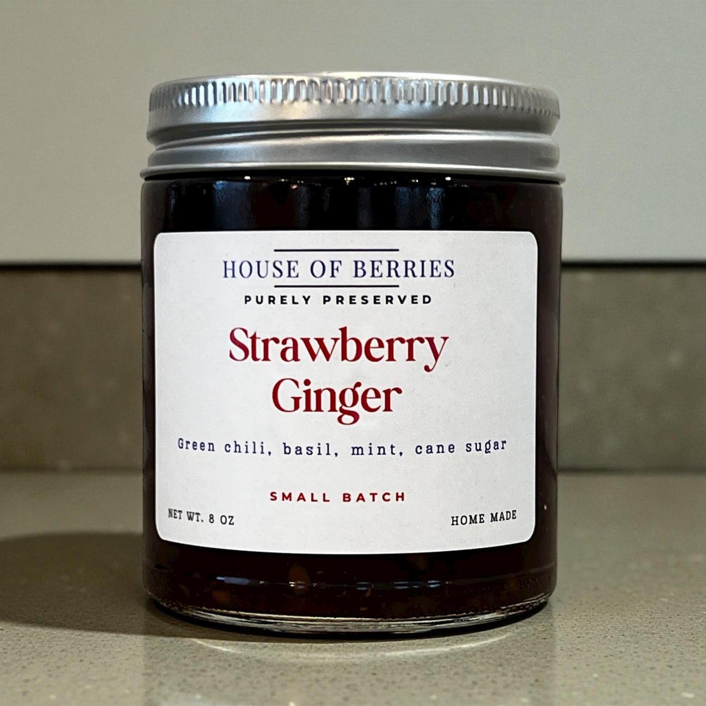 Strawberry Ginger Preserve