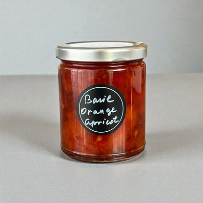 Basil Orange Apricot Preserve. Very Small Seasonal Batch.